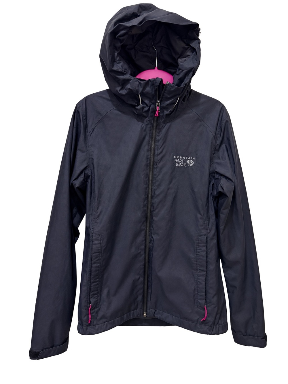 Mountain Hardwear Women's Hooded Lightweight Rain ☔️ Shell Jacket- Medium